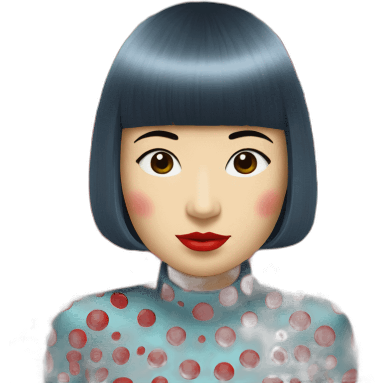 yayoi kusama emoji