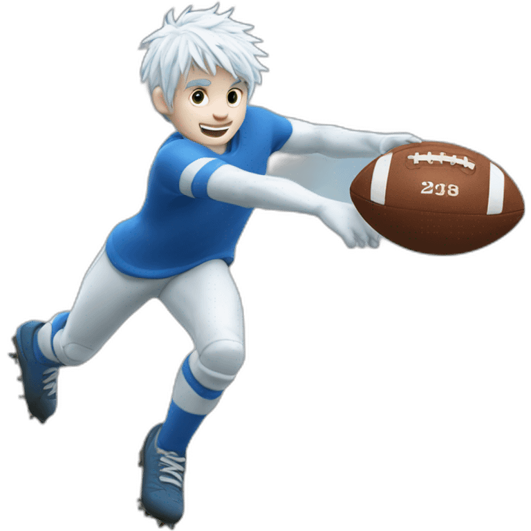 jack frost playing football emoji