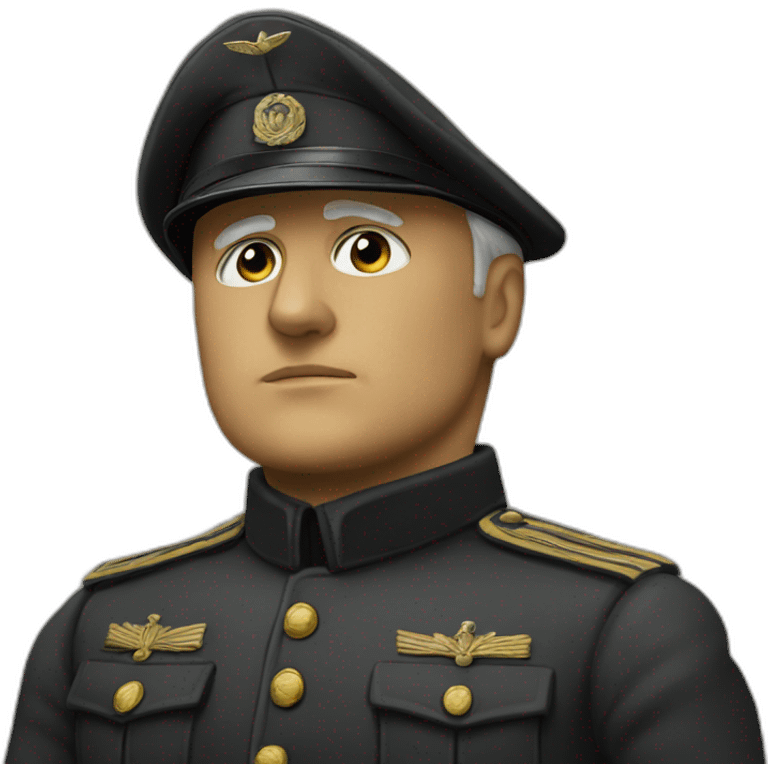 Mussolini  qui emoji