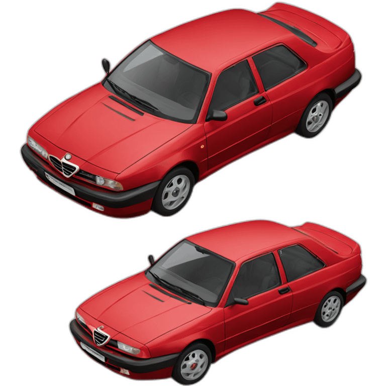 Alfa-romeo-155-red emoji