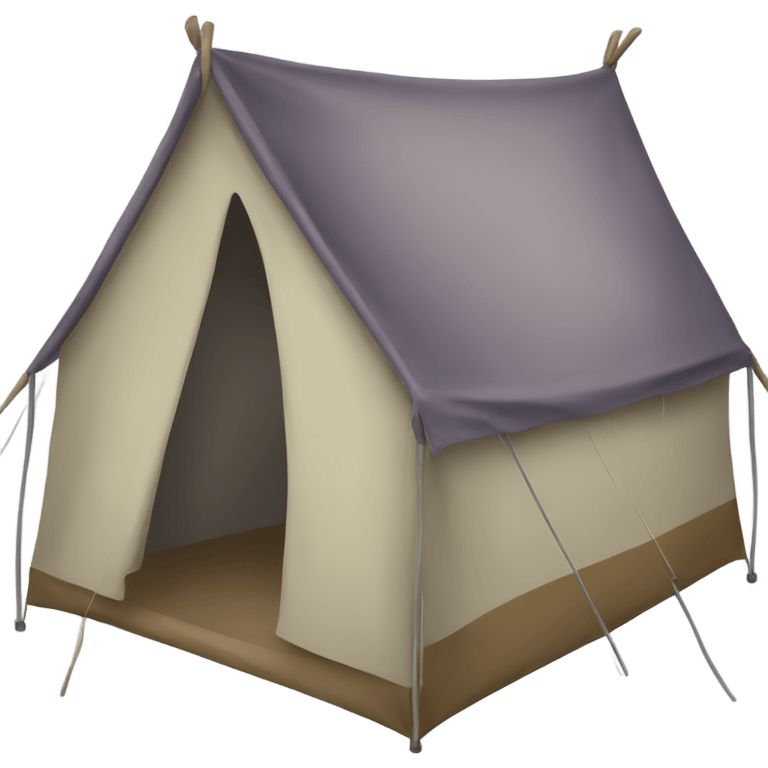 Tent emoji