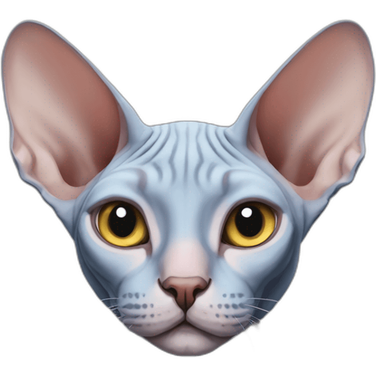 cat sphynx emoji