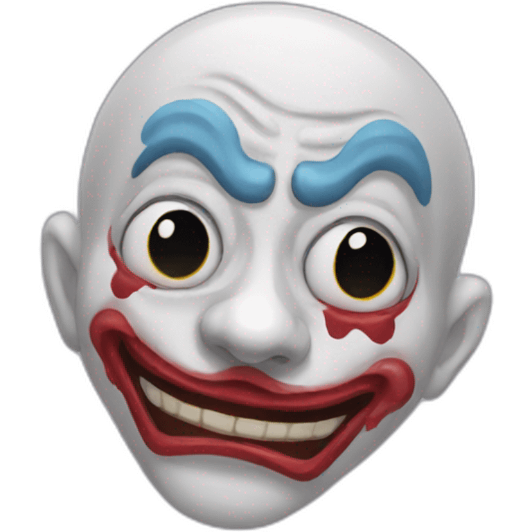 clown-dead-inside emoji