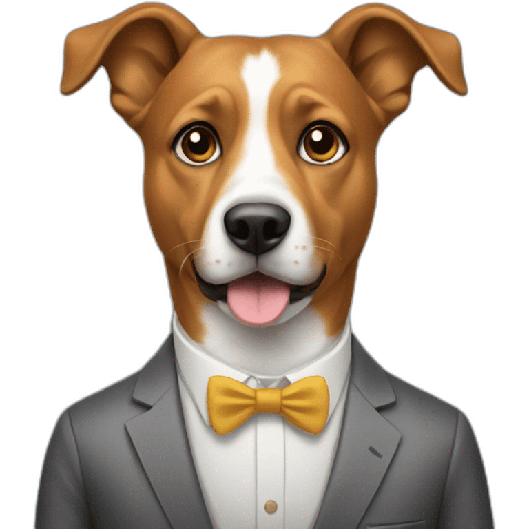 Investor dog emoji