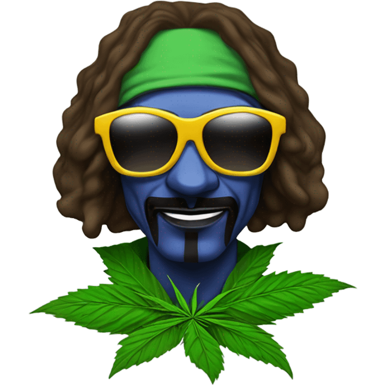 Snoop dog as weed avenger emoji