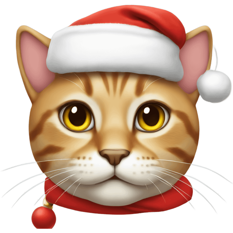 Cat Santa  emoji