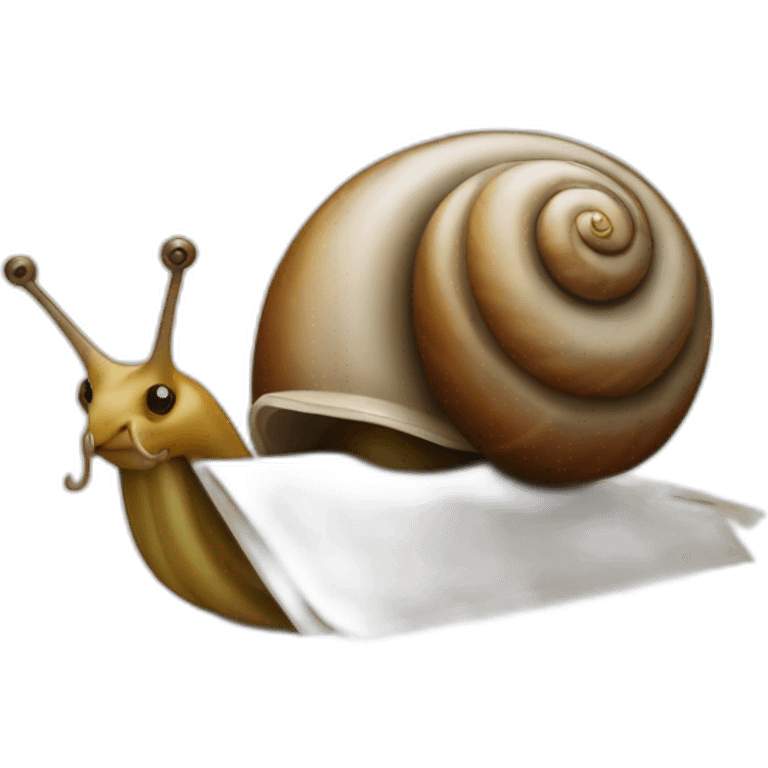 snail-delivering-mail emoji