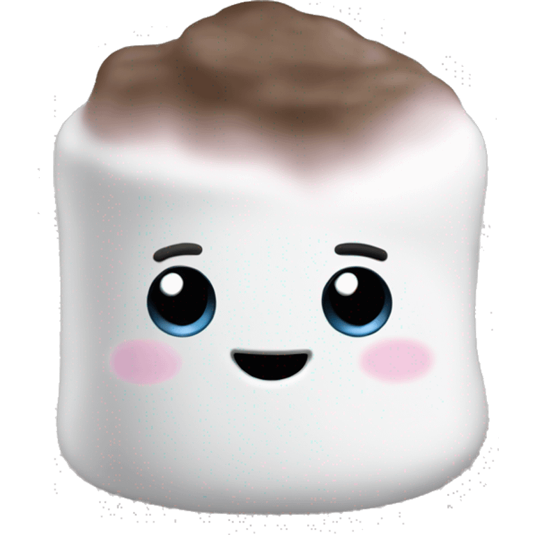 Marshmallow plain  emoji