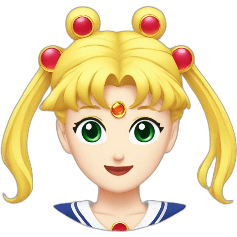 sailor moon face emoji