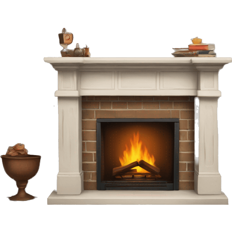 fireplace mantle emoji