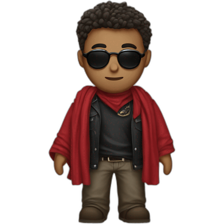 Gangster Harry Potter with red bandanna emoji