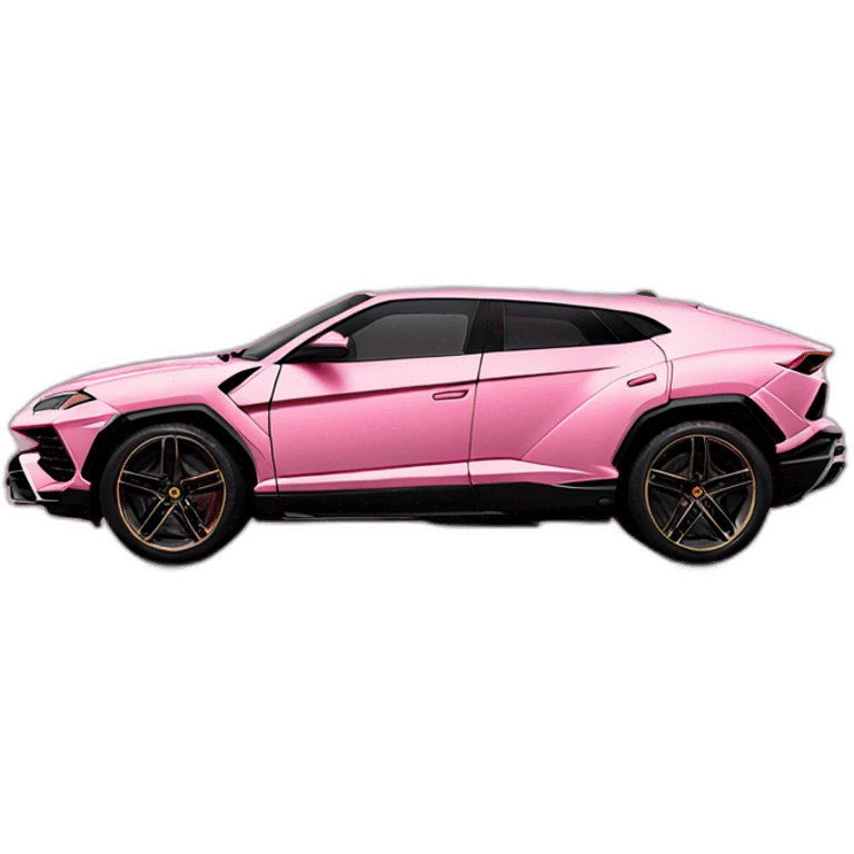 pink lamborghini urus emoji