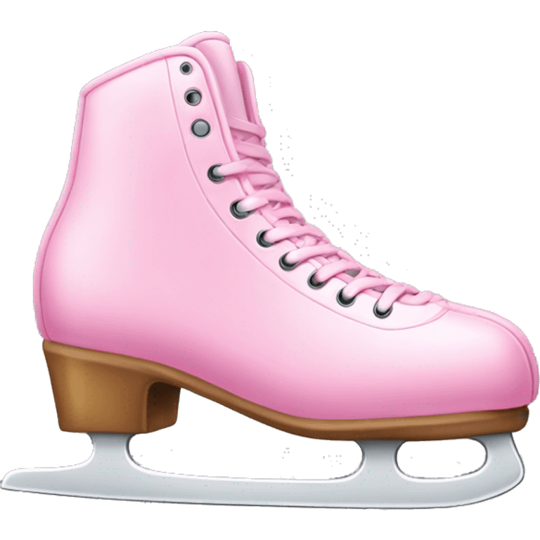 pink ice skate emoji