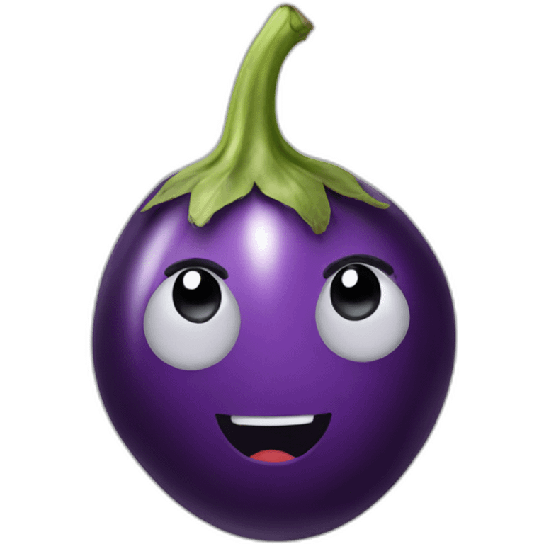 eggplant emoji