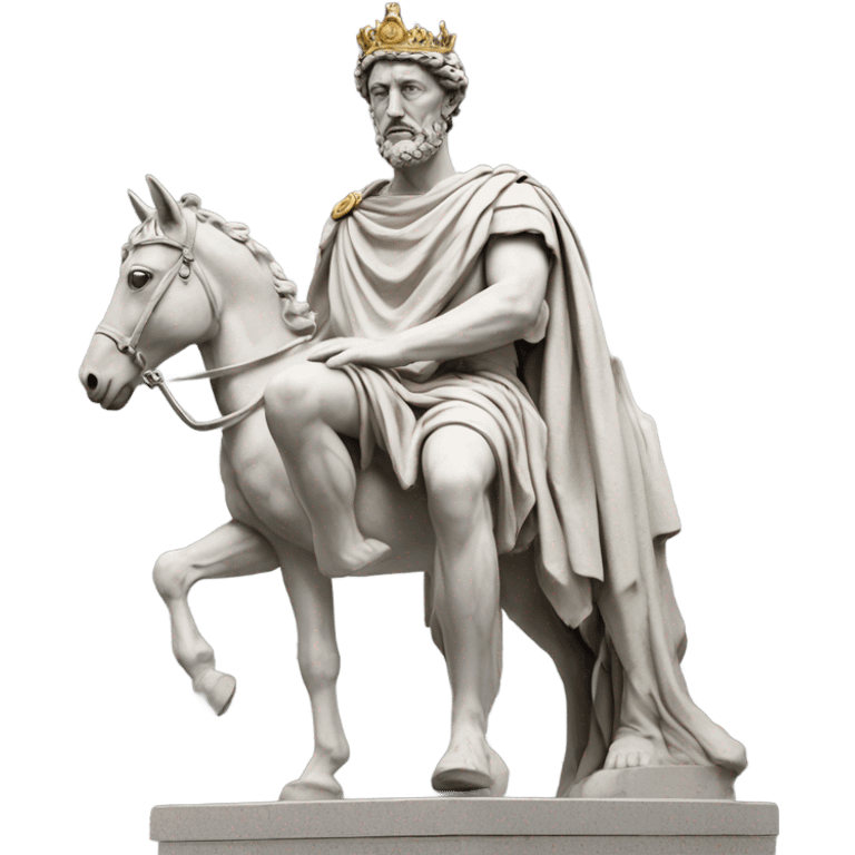 statue of Marcus Aurelius emoji