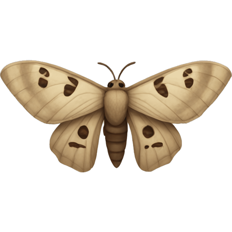 Moth emoji