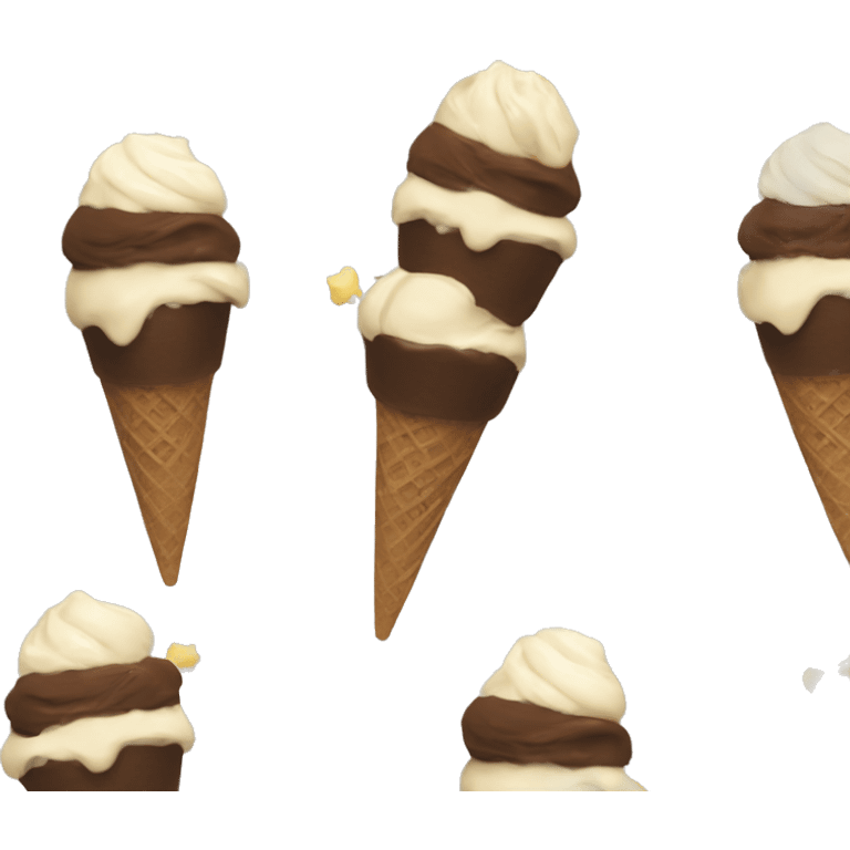 kamala harris eating ice cream emoji