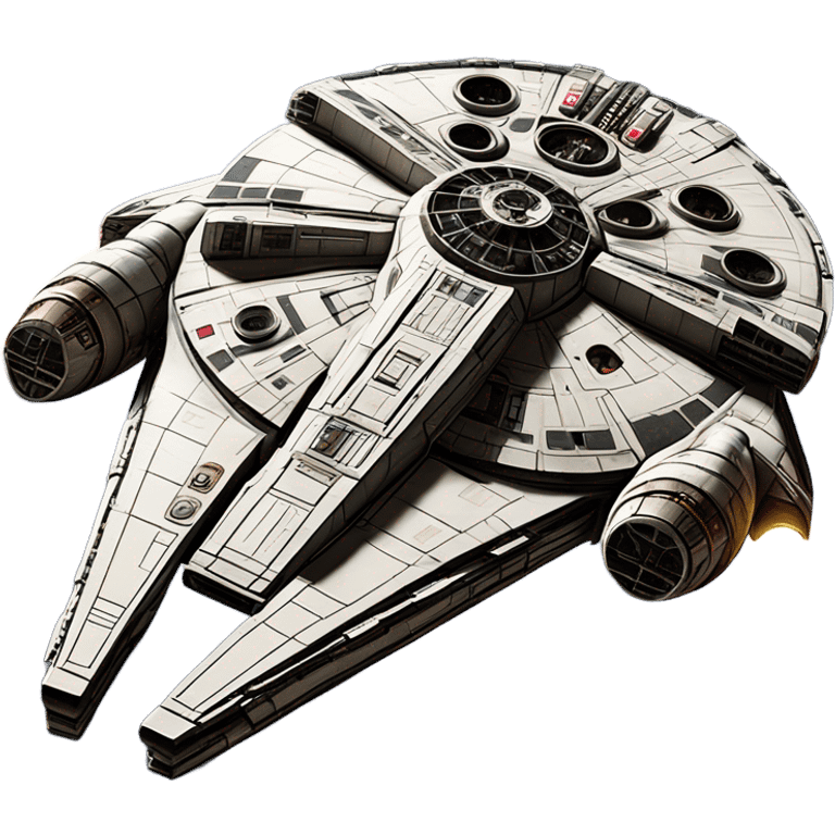 millennium falcon in space emoji