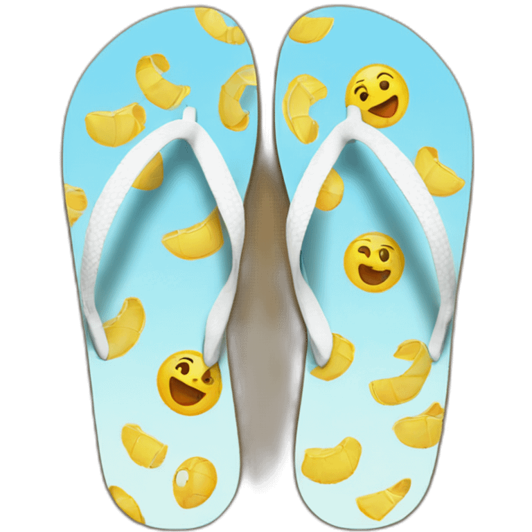 flip flops emoji