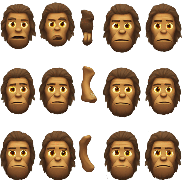 neanderthal Simpson emoji