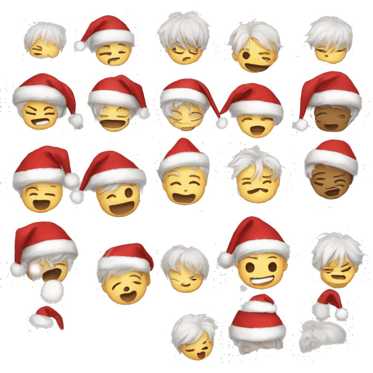 Wish a merry christmas kyunghan emoji