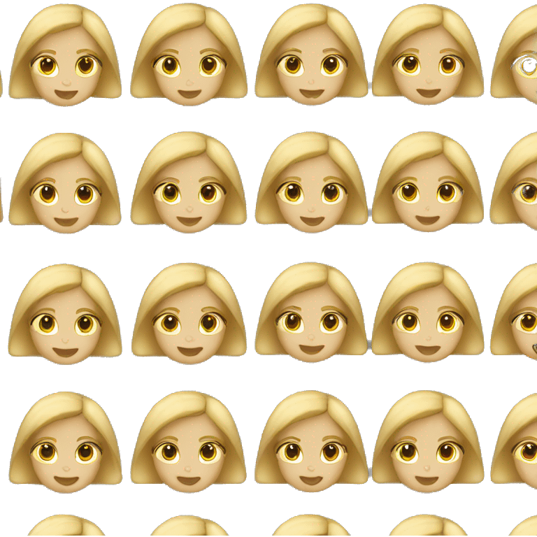  blonde, females,  wearing,  blac emoji