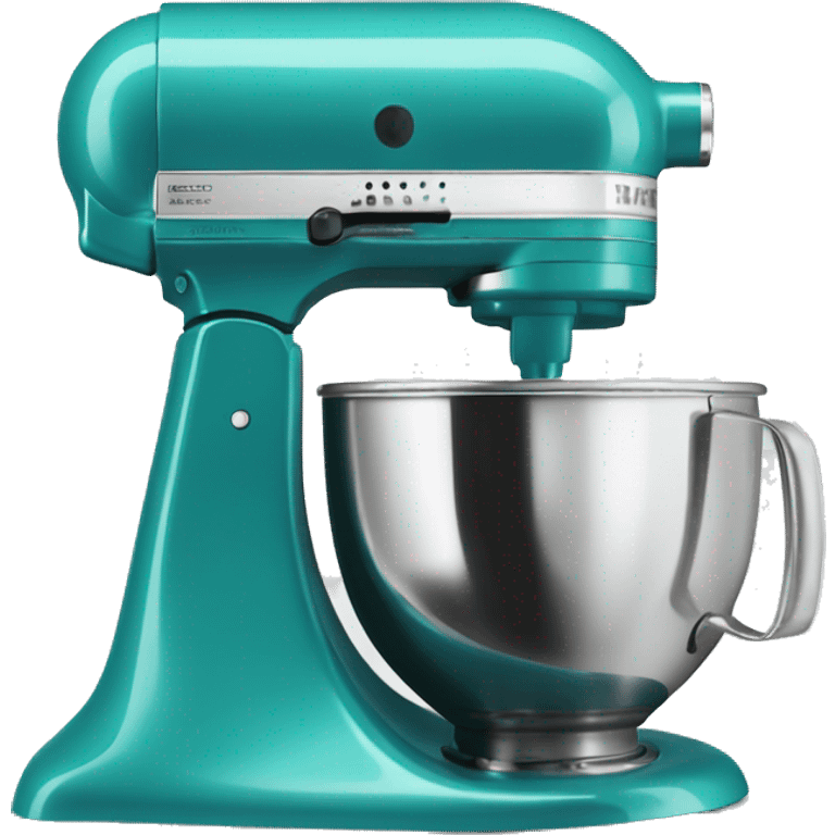 Teal blue kitchenaid mixer emoji