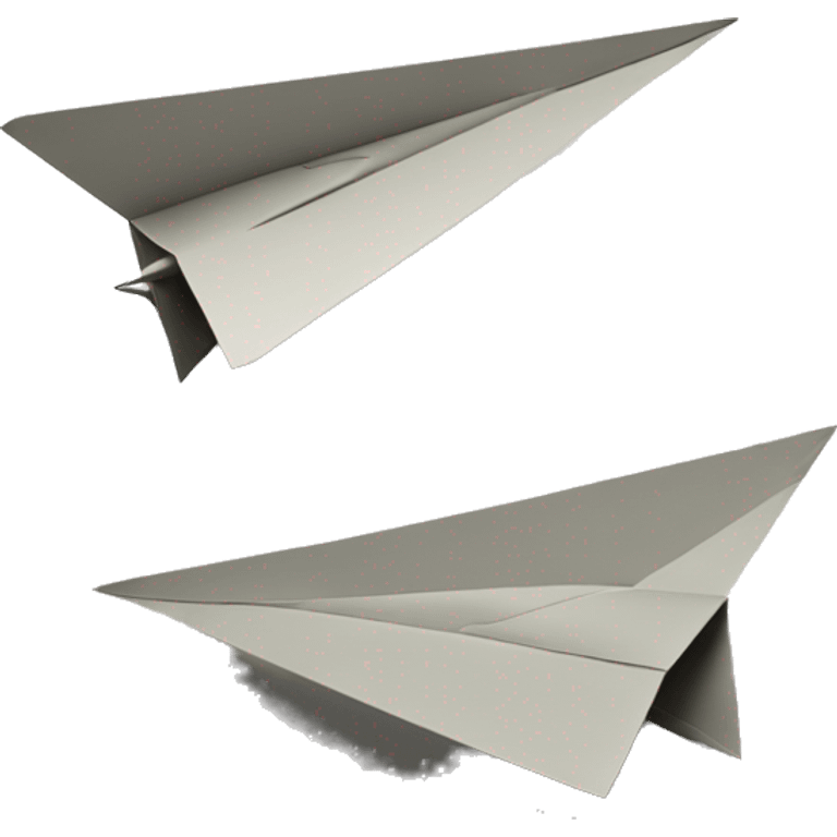 Two paper airplanes emoji