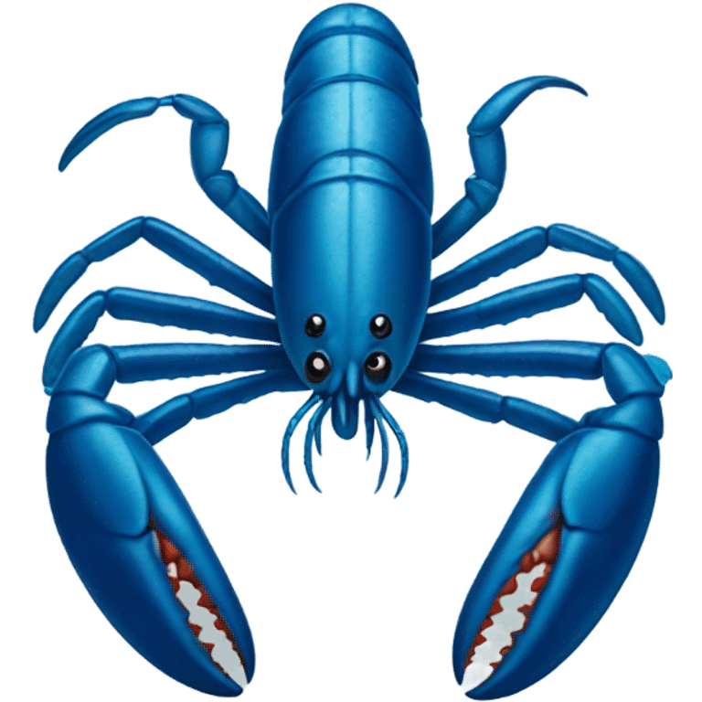 blue lobster emoji