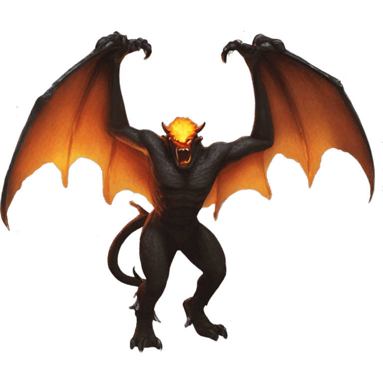 Balrog from the lord of the rings slack emoji emoji