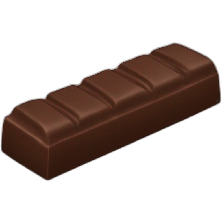 bar of choclate emoji