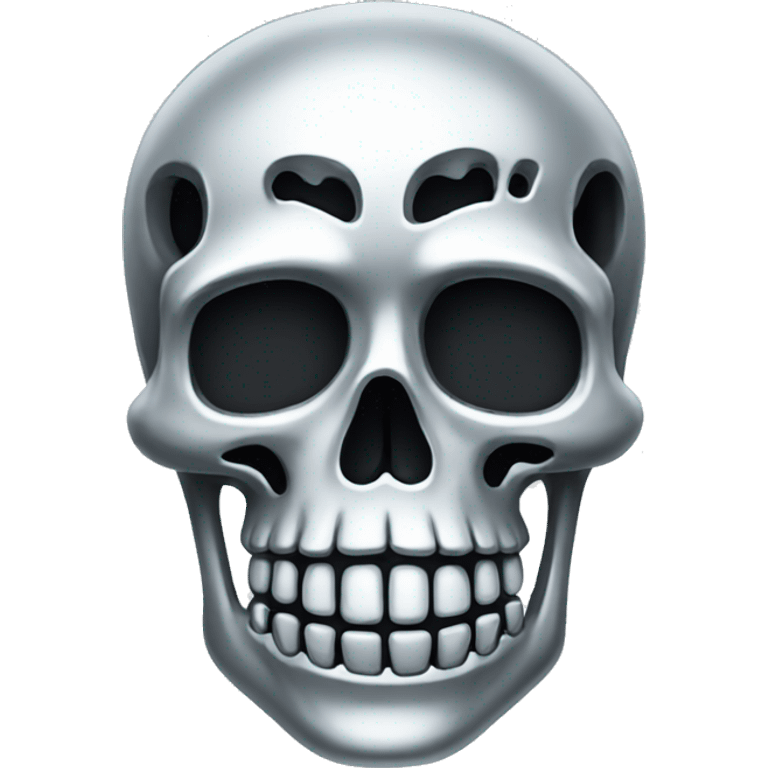 Chrome skeleton  emoji