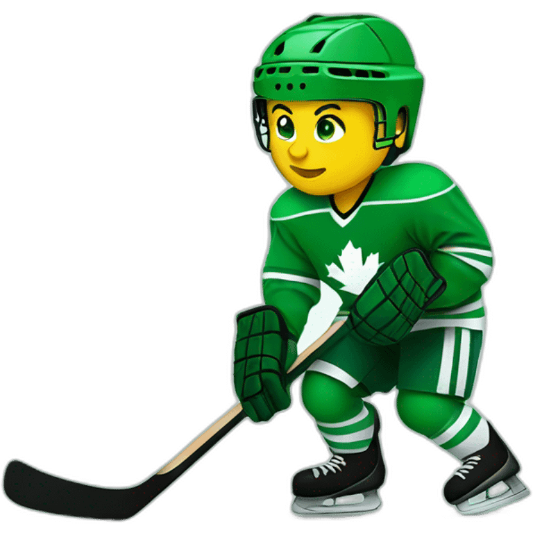 Hockey-green-love emoji