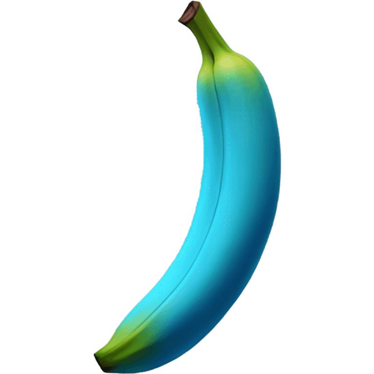 full blue banana emoji