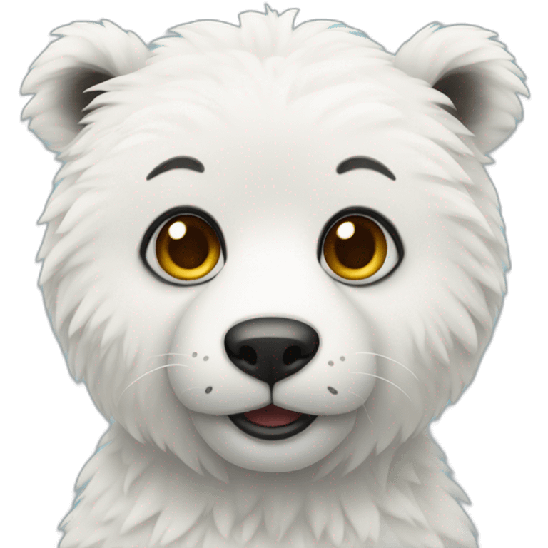 Animal Naali polar emoji