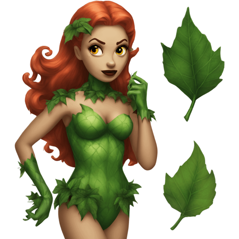 Poison Ivy dc emoji