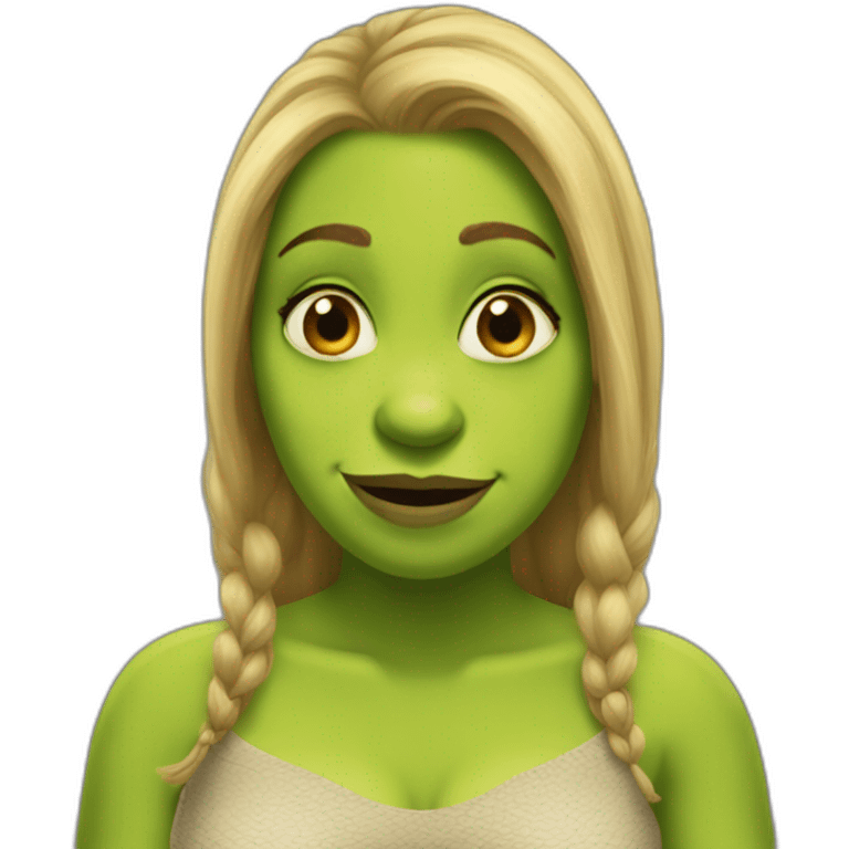 Fiona shrek emoji