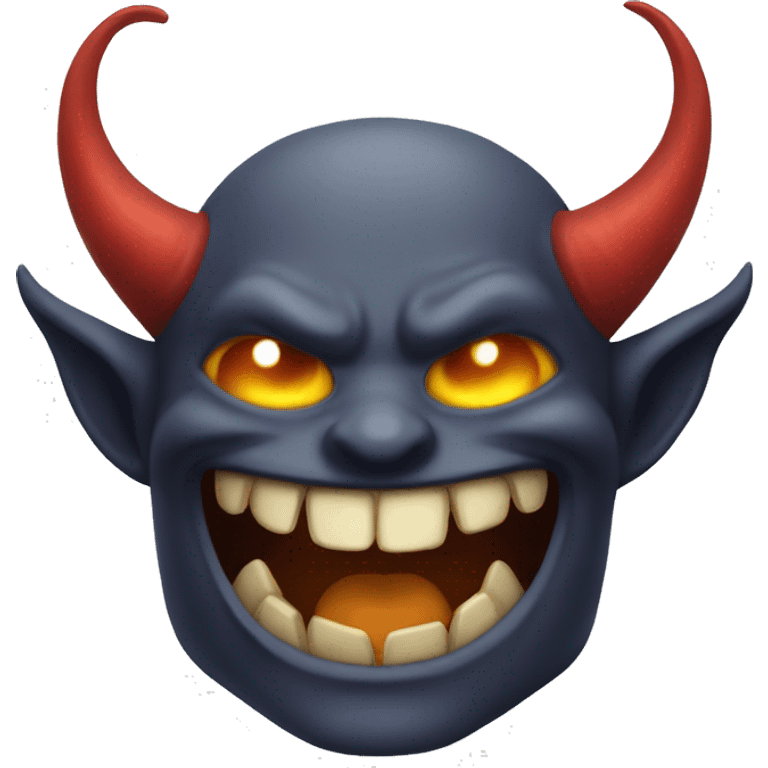 happy demon emoji