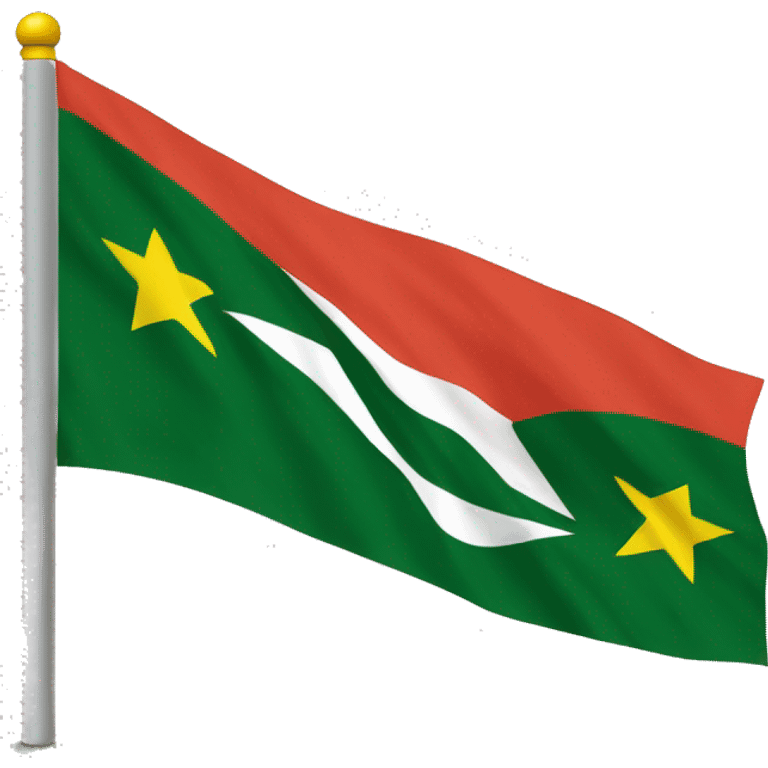 Azad kashmir flag emoji emoji