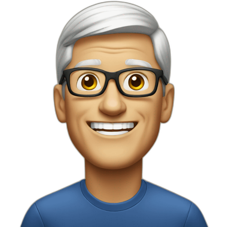 Tim cook celebrating emoji