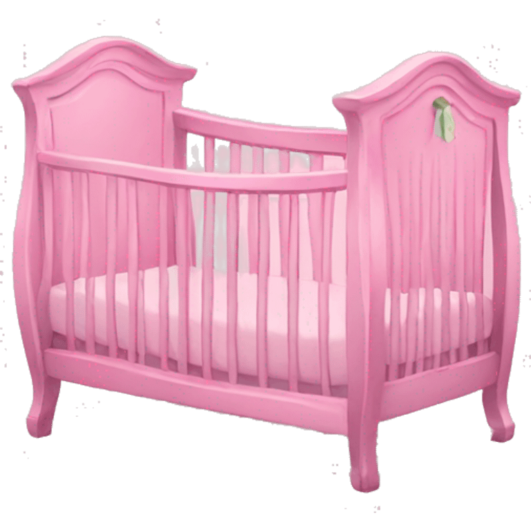 pink crib emoji