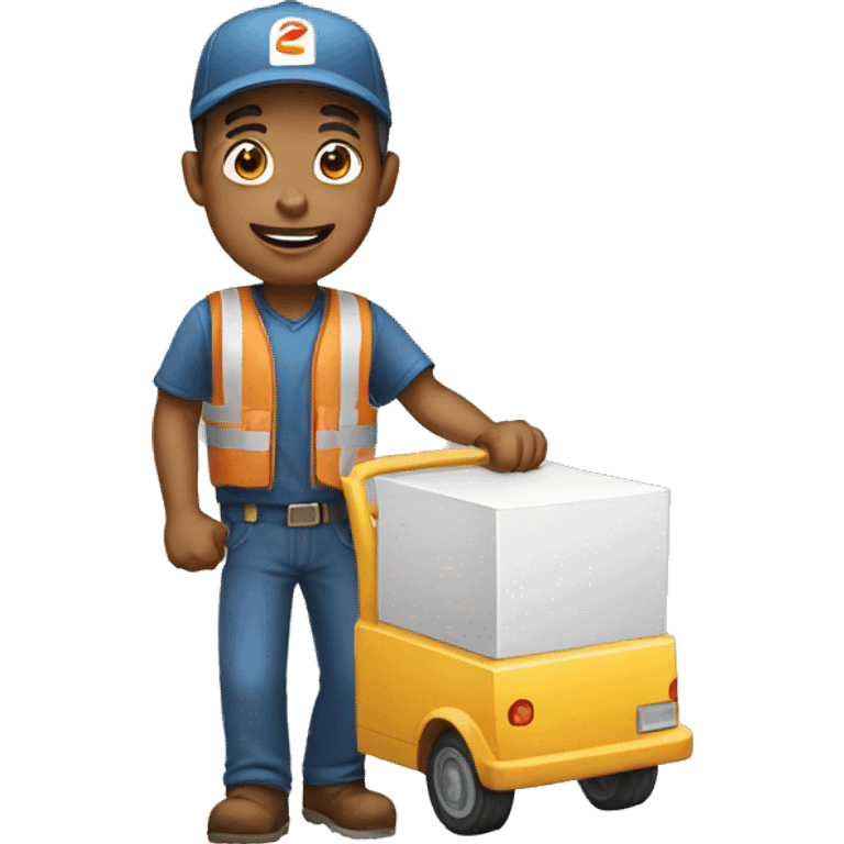 deliveryman emoji