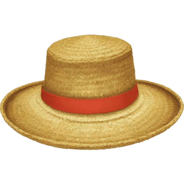 Chapeau de paille de Luffy emoji