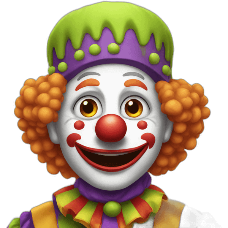 bolded clown emoji