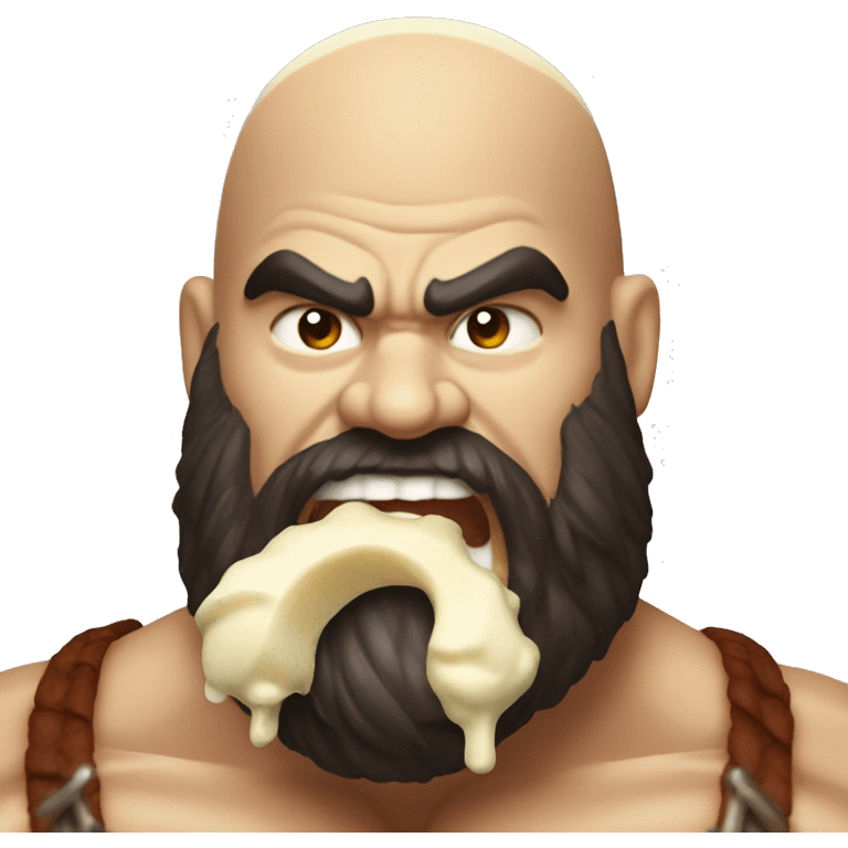 ice cream scoop zangief emoji