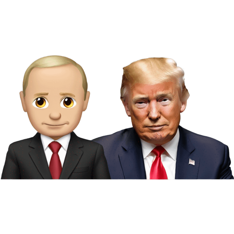 Putin with trump emoji