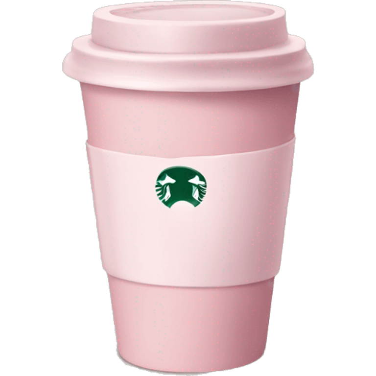 Light pink coffee Starbucks  emoji