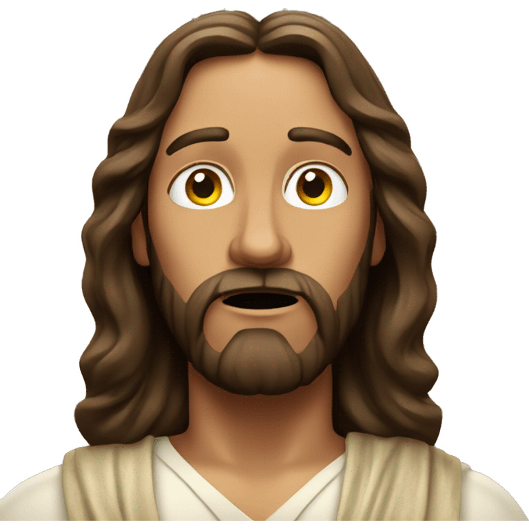 jesus confused emoji