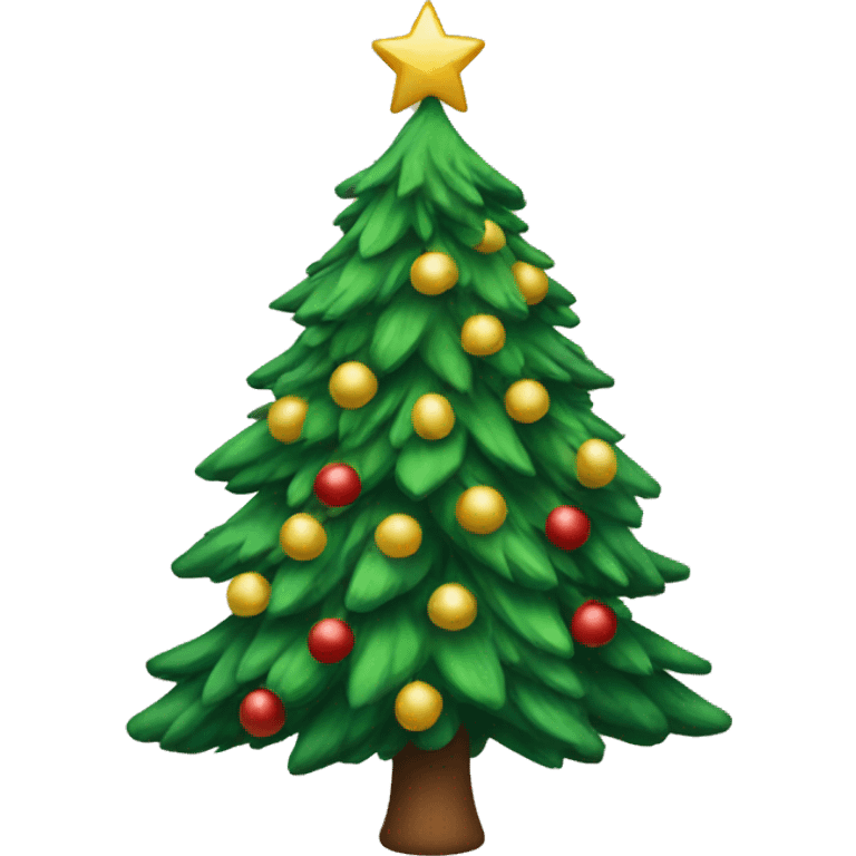 Christmas tree emoji