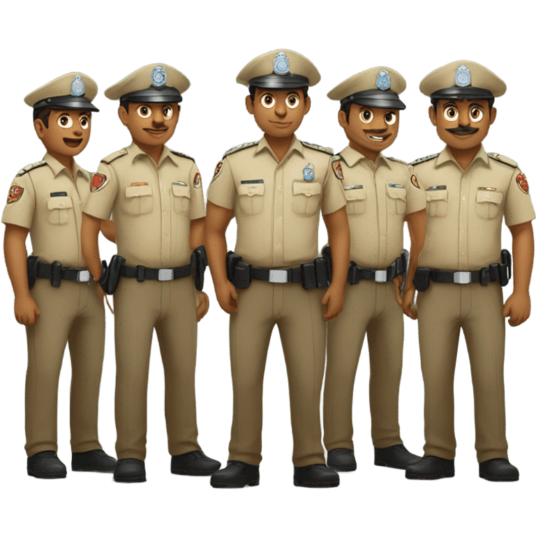 Indian police emoji